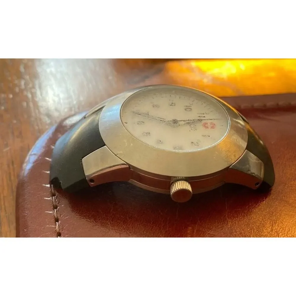 Men's 40mm Silver Tone Victorinox Swiss Made Swiss Army Watch, WR 100M